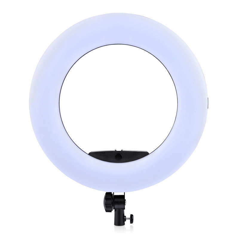FOSOTO FC-480 3200-5500k Colorful 480 pcs Dimmable Led Photographic Lighting  96W Ring Light Lamp with Mirror for Camera, Phone, photo Studio