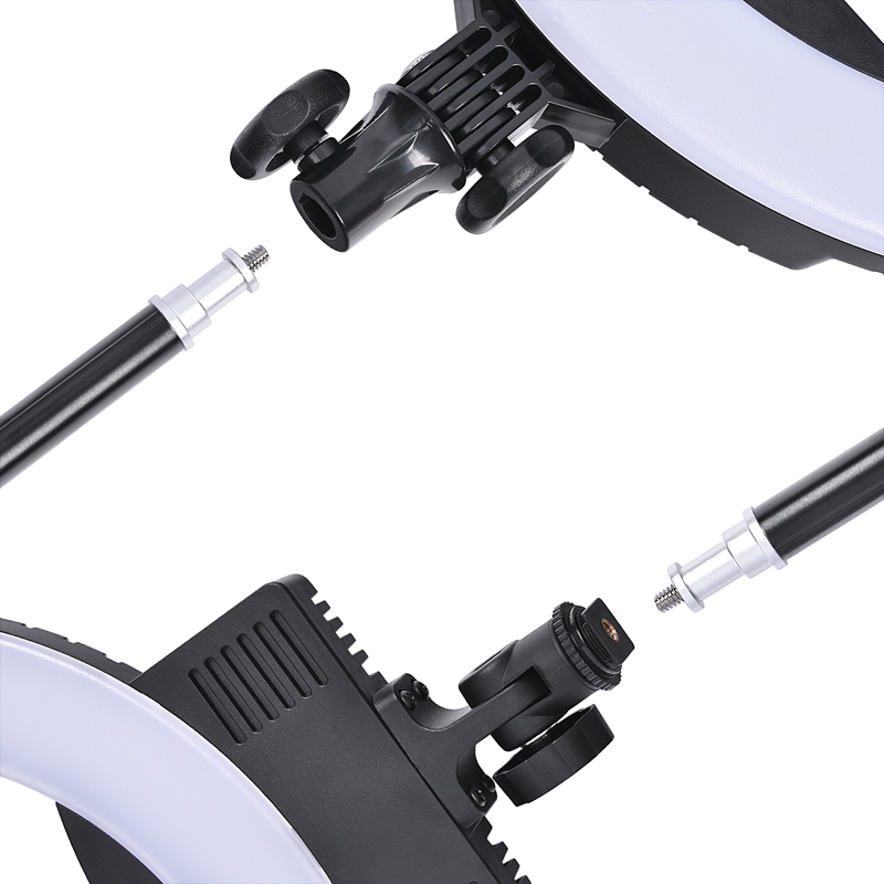 Fosoto FT-190 Gold Led Light Tripod Stand For Photo Studio Ring Photographic Lighting Flash Umbrellas Reflector