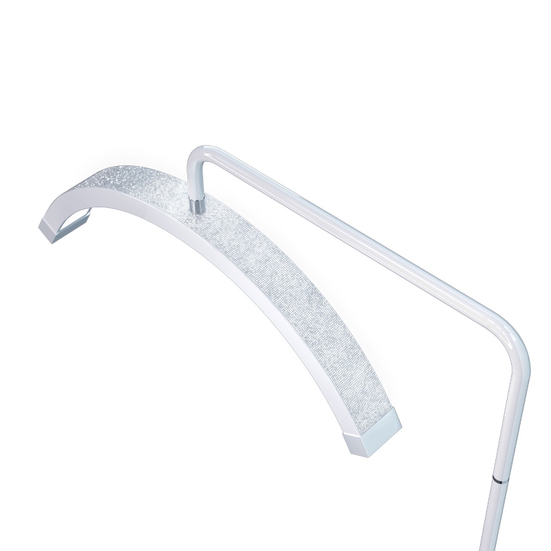 FOSOTO Super Lash Light Clip-on Desk Lamp, Dimmable Half-moon Shaped for Eyelash Extensions, Tattoo Lighting, Nail manicure Tech Lamp.
